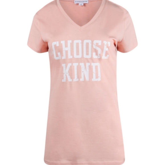 Warehouse One Tops - 2/$20 Warehouse One Women's CHOOSE KIND Tee - Plus Size 3X
